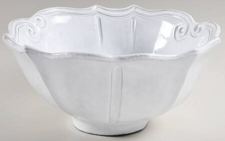 Incanto Stone White 10" Round Serving Bowl
