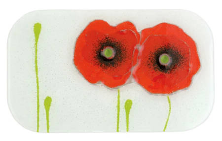 Lastra Poppy Rectangular Glassware Cutting Board