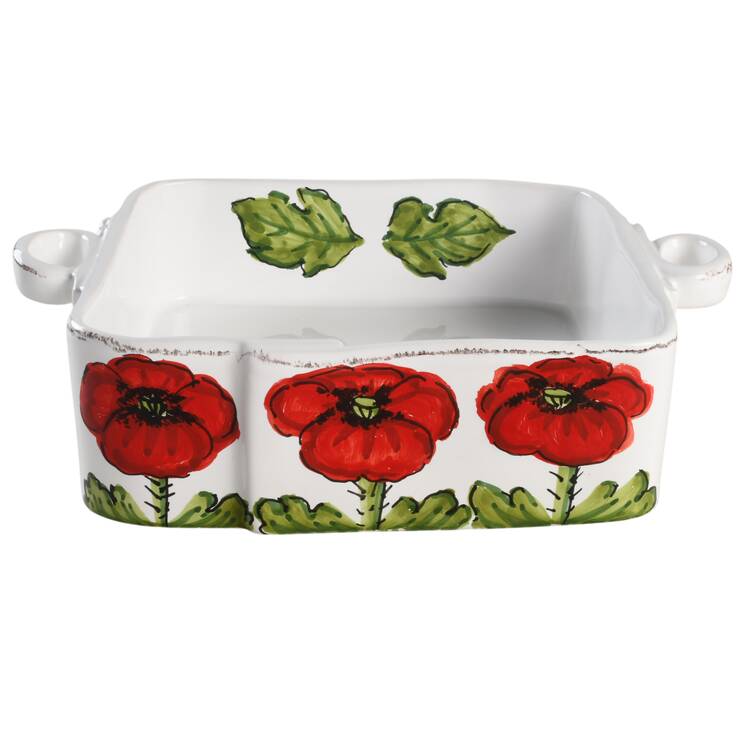 Lastra Poppy 11" Square Baker