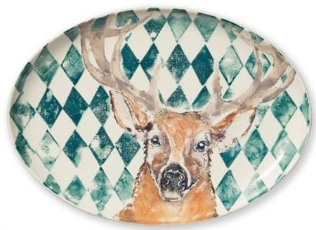 Into the Woods 22" Oval Serving Platter