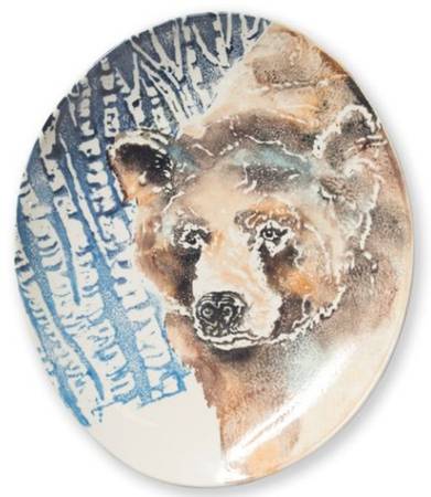 Into the Woods 14" Oval Serving Platter