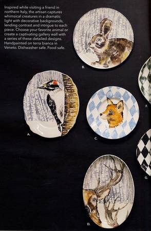 Into the Woods 15" Oval Serving Platter