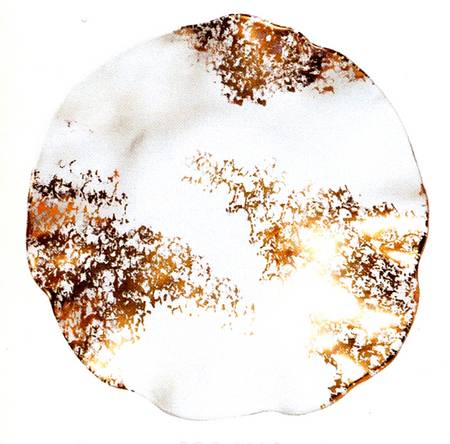 Scattered Gold Matte by Vietri (Italy)