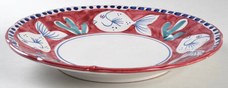 Pesce Red 10" Soup/Pasta Bowl