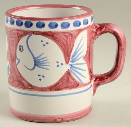 Pesce Red Mug