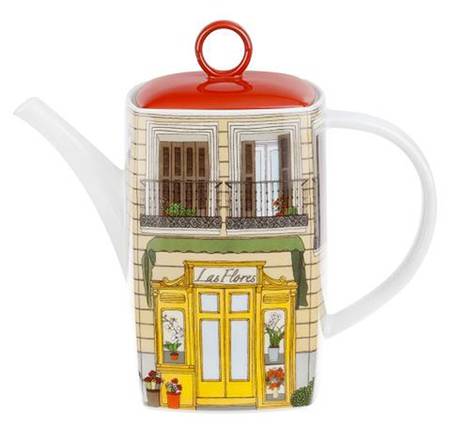 Alma de Madrid Coffee Pot & Lid