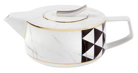 Carrara Teapot & Lid