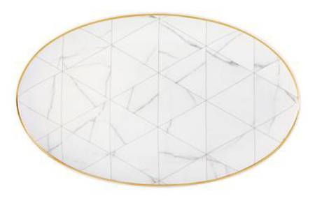 Carrara 13" Oval Serving Platter