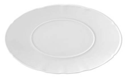 Crown White Olive Dish