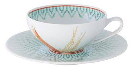 Fiji Flat Cup & Saucer Set