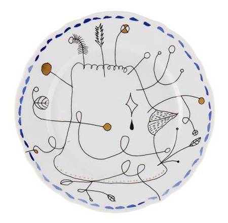Folkifunki Salad/Dessert Plate