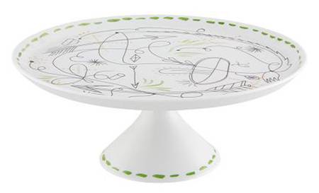 Folkifunki 11" Diameter Pedestal Cake Stand