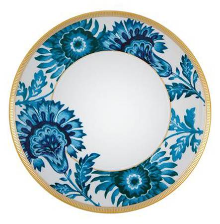 Gold Exotic Salad/Dessert Plate