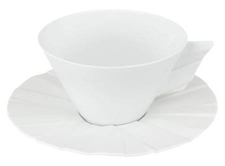Matrix Flat Cup & Saucer Set