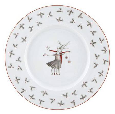 Noel Salad/Dessert Plate