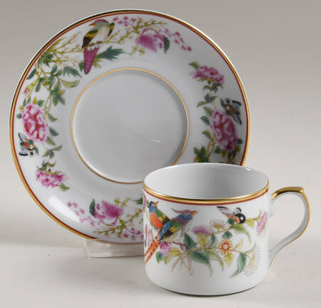 Flat Cup & Saucer Set