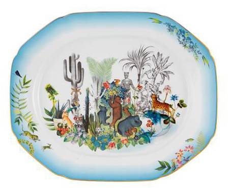 Reveries 15" Oval Serving Platter