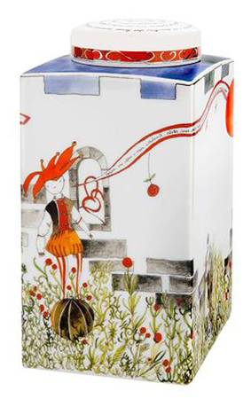 Vimaranes Tea Jar & Lid