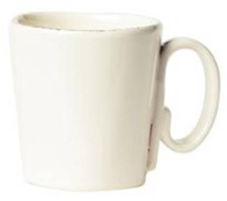 Lastra Linen (Light Cream-Off White Glaze) Mug