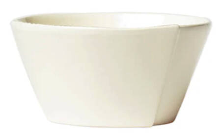 Lastra Linen (Light Cream-Off White Glaze) Stackable Cereal Bowl