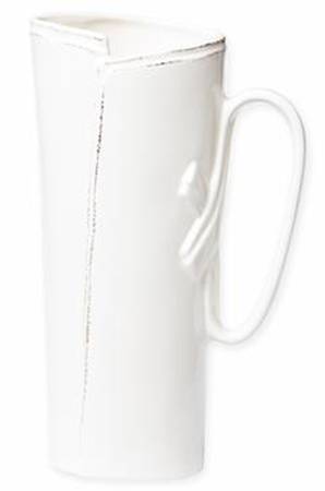 Lastra Linen (Light Cream-Off White Glaze) 96 Oz Pitcher