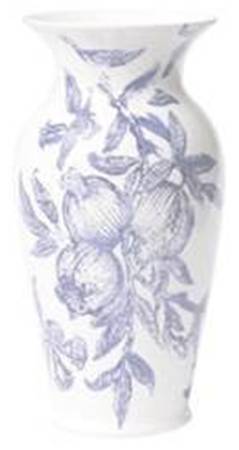 Melagrana Blu 13" Vase