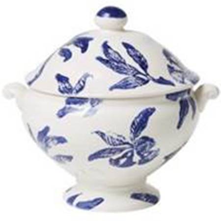 Melagrana Blu Tureen &  Lid
