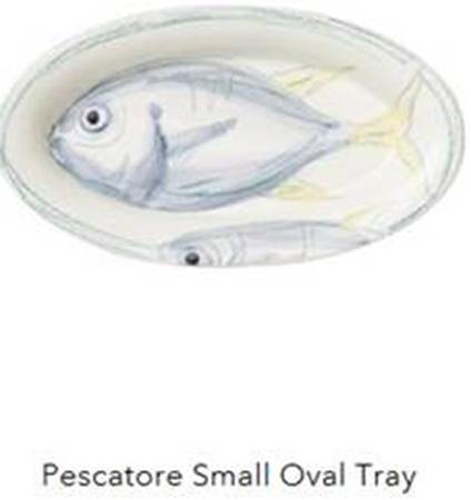 Pescatore 10" Oval Tray