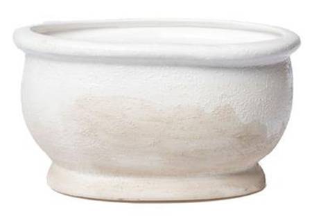 Tuscan Texture Oval Cachepot