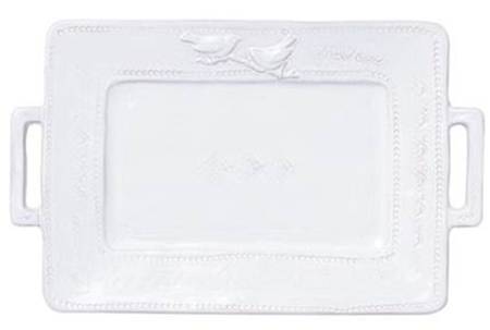 Bellezza Stone 17" Rectangular Serving Platter