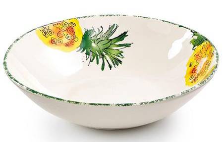Fresh Fruit 12" Round Serving Bowl