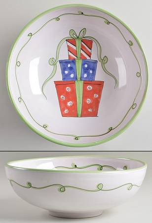 VIE163 10" Round Vegetable Bowl