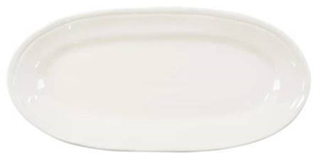 Fresh Linen 16" Oval Serving Platter
