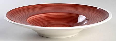 Artesano Nature Manufacture Rouge Large Rim Soup Bowl