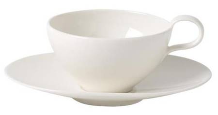 Tea Passion Flat Cup & Saucer Set