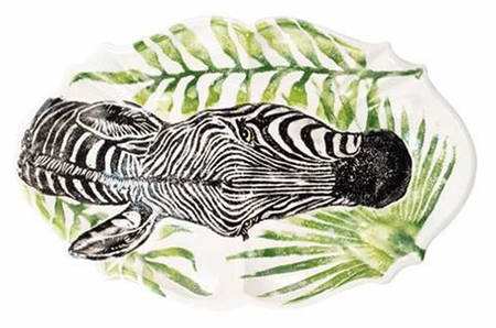Into the Jungle 21" Oval Serving Platter