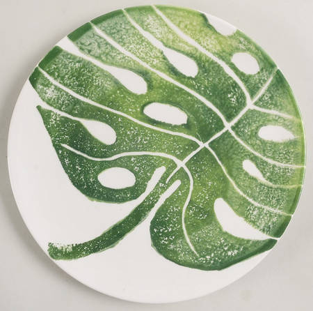 Into the Jungle Salad Plate