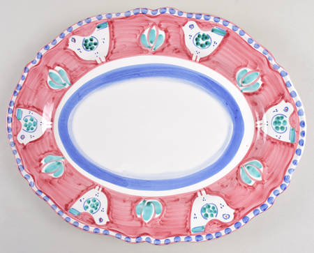 V1Y4 16" Oval Serving Platter