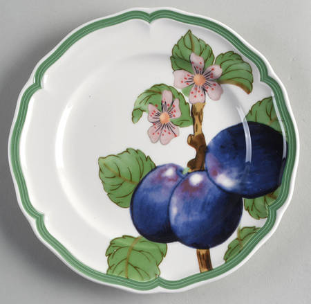 French Garden Modern Fruit Salad Plate