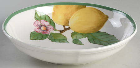 French Garden Modern Fruit 9" Individual Pasta Bowl