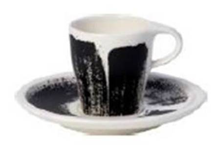 Coffee Passion Awake Espresso Cup and Saucer Set