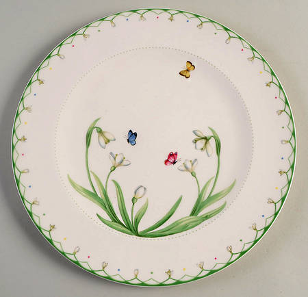 Colorful Spring 12" Round Buffet Plate