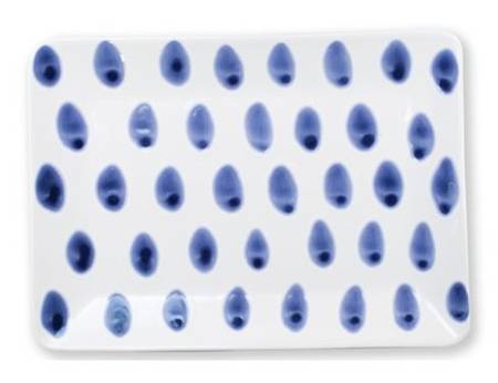 Santorini Mosaic 11" Rectangular Serving Platter