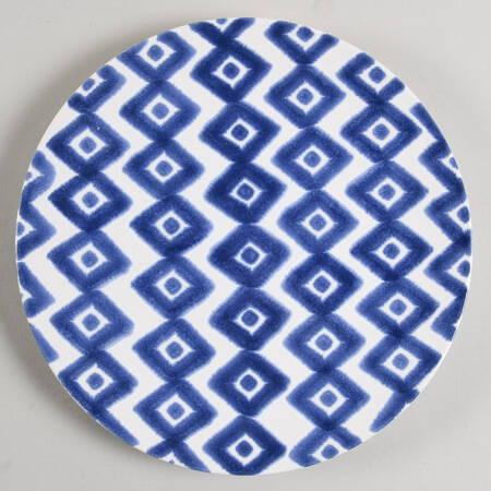 Santorini Mosaic Salad Plate