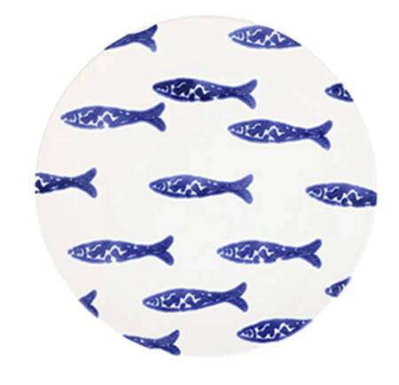 Santorini Mosaic Dinner Plate