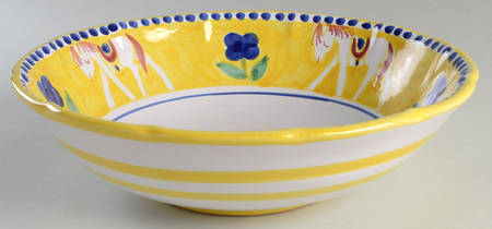 Campagna Cavallo Horse 12" Round Serving Bowl