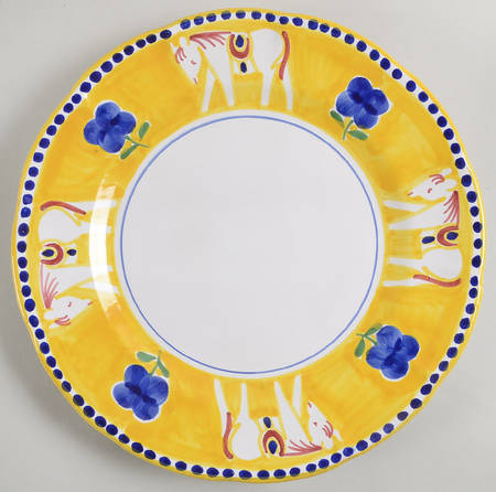 Campagna Cavallo Horse Service Plate (Charger)