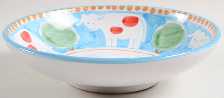 Campagna Mucca Cow 8" Individual Pasta Bowl