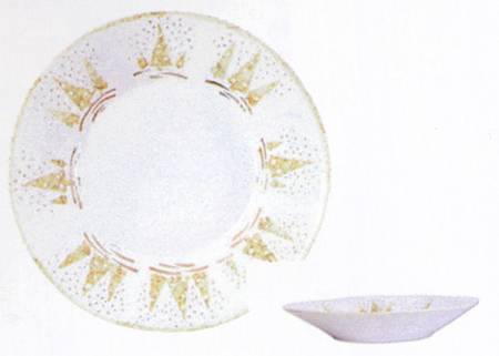 Perla Natale 12" Round Serving Bowl