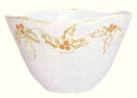 Perla Natale 8" Round Deep Bowl